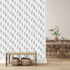 Black and White Feathers Wallpaper