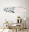 Retro Palm Vintage Acrylic Surfboard Wall Art