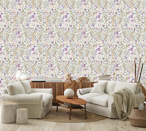 Fashionable Herbs Wallpaper Vogue