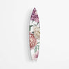 Giant Watercolor Peony Flowers Acrylic Surfboard Wall Art