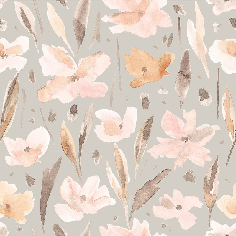 Watercolor Beige Wallpaper