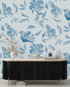 Blue Flowers Wallpaper