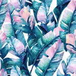 Banana Leaf Pattern Wallpaper