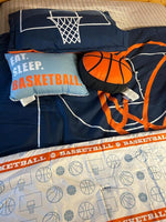 Basketball Game Reversible Comforter Set
