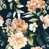 Beige Flowers Wallpaper