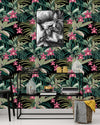 Beautiful Mix of Tropical Flowers Wallpaper