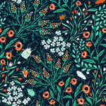 Beetles and Leaves Wallpaper