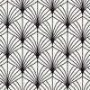 Beige Scallops Wallpaper