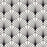 Beige Scallops Wallpaper