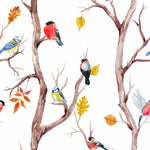 Birds and Branches Wallpaper