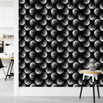 Elegant Black and White Wallpaper Chic