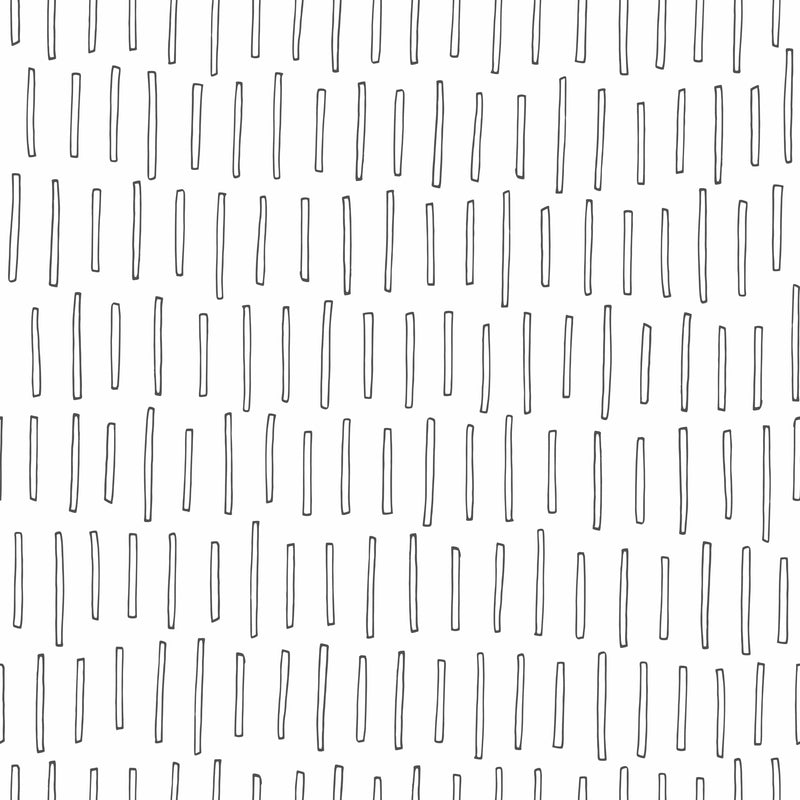 Black and White Sticks Wallpaper