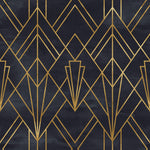 Black Geometric Pattern Wallpaper