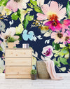 Blossoms Watercolor Wallpaper Mural