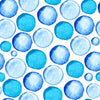 Blue Bubbles Wallpaper
