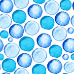 Blue Bubbles Wallpaper