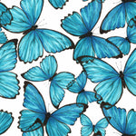 Blue Butterflies Wallpaper