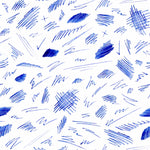 Blue Pen Strokes Wallpaper