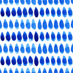 Blue Raindrops Wallpaper
