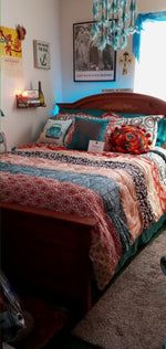 Bohemian Stripe 7 Piece Comforter Set