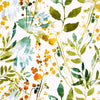 Boho Leaves Wallpaper