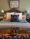 Boho Stripe 3 Piece Quilt Set