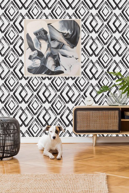 Bold Triangles Wallpaper