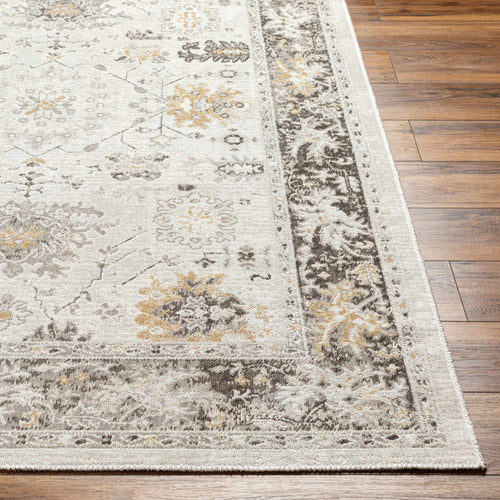 Arwel Cream Washable Area Rug