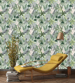Botanical Leaves Wallpaper
