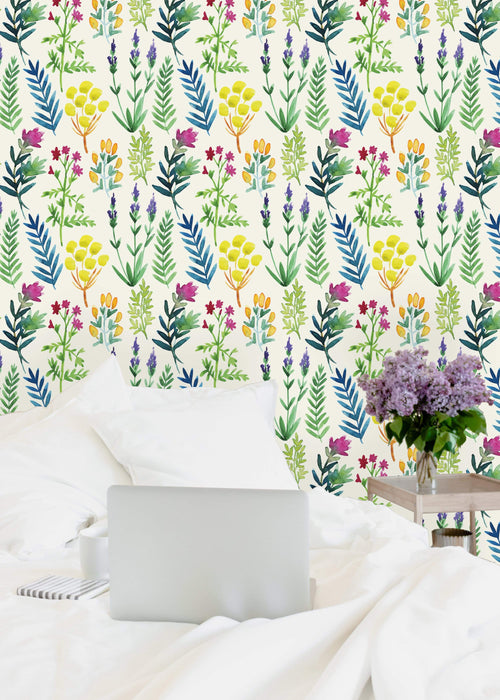 Botanical Mix Wallpaper