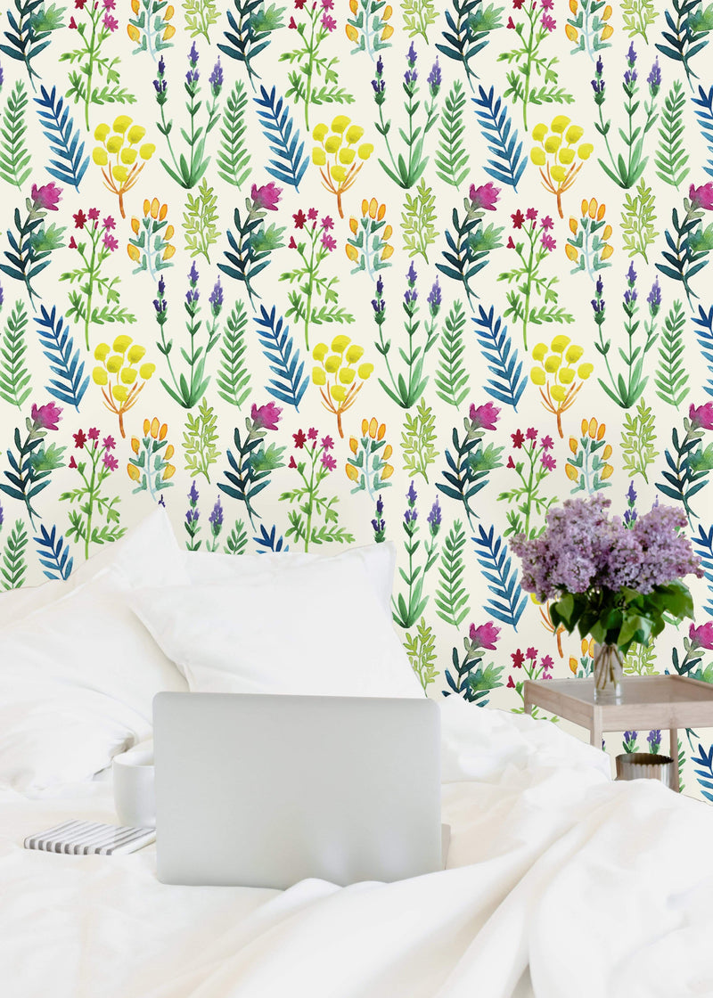 Botanical Mix Wallpaper