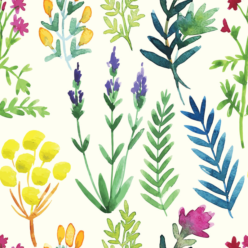 Botanical Mix Wallpaper