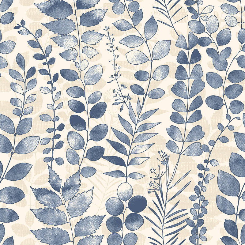 Botanical Pattern Wallpaper