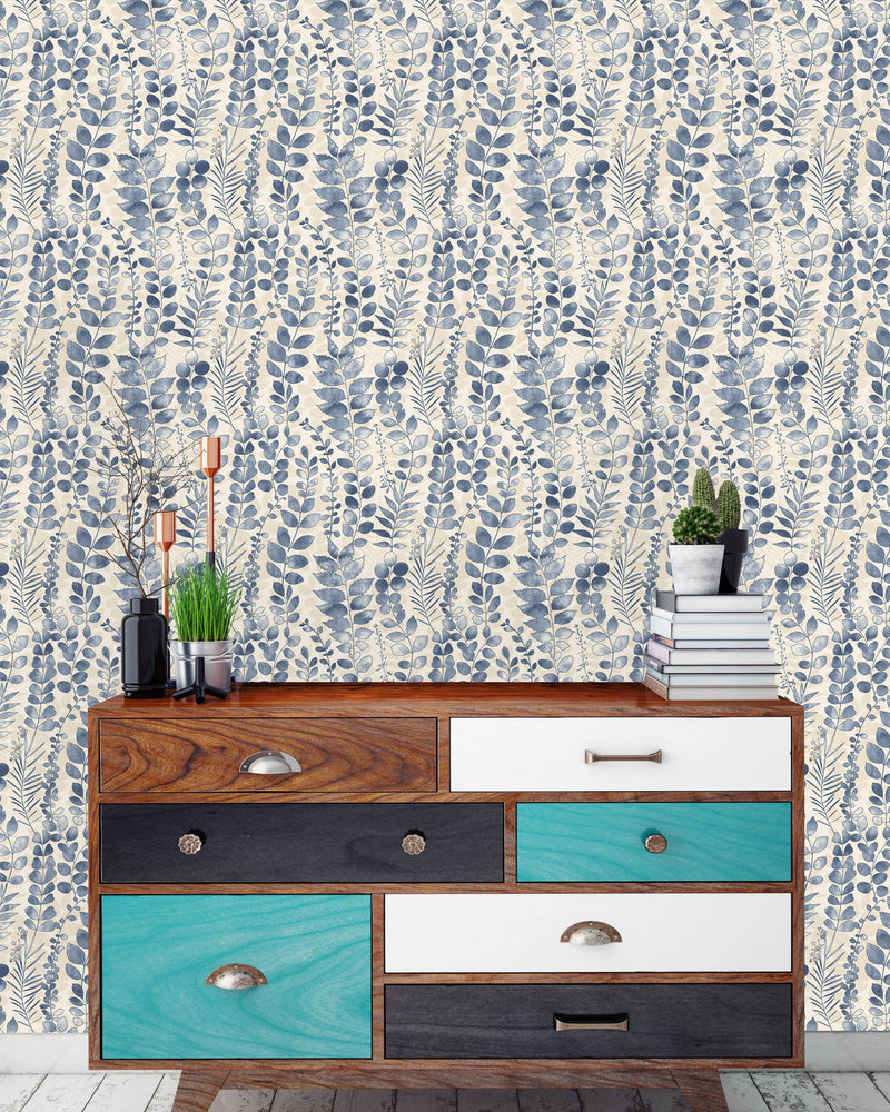 Botanical Pattern Wallpaper