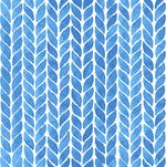 Braid Lines in Blue Wallpaper