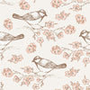 Modish Birds and Sakura Wallpaper Chic