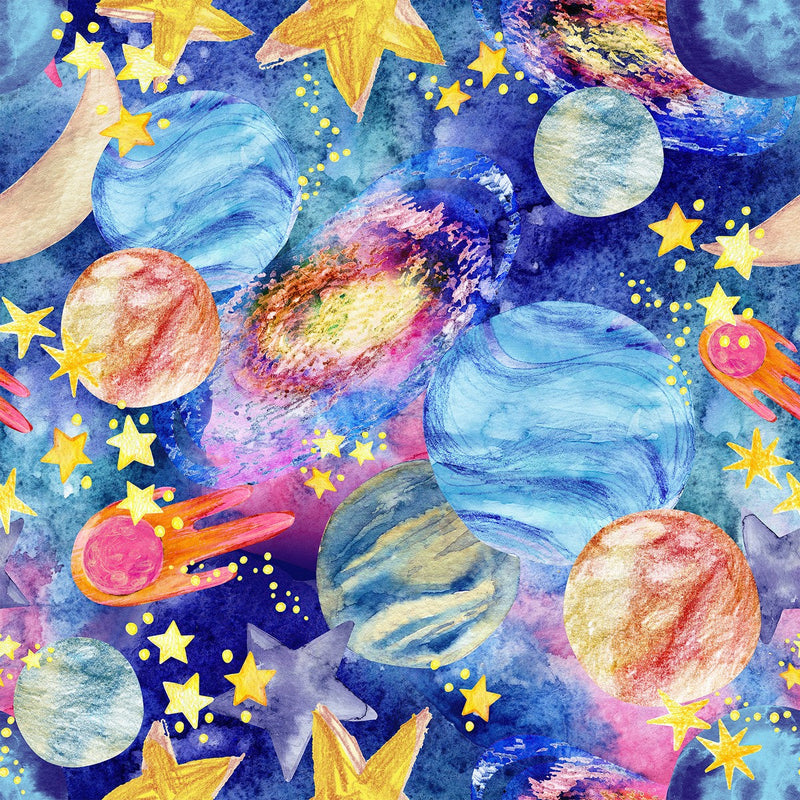 Fashionable Space Wallpaper Chic