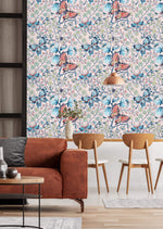 Butterflies and Flowers Wallpaper