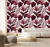 Burgundy Plants Wallpaper
