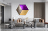 Hexagon Art Mirrored Acrylic Wall Sculpture