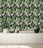 White Little Orchid Wallpaper