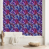 Brightly Leaves on Dark Wallpaper