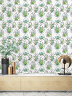Cactuses and Succulents Wallpaper