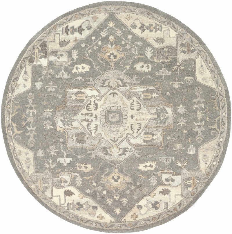 Broomfield Hand Tufted Taupe 1196 Area Rug