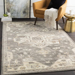 Broomfield Hand Tufted Taupe 1196 Area Rug