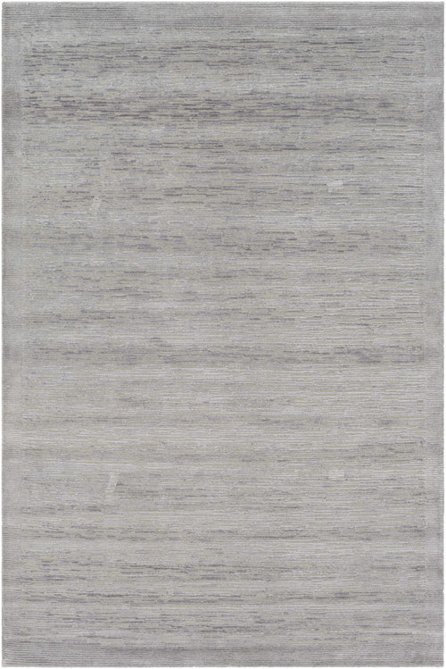 Mardi Silver Premium Wool&Silk Area Rug