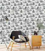 Chinoiserie Style Wallpaper