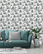 Chinoiserie Style Wallpaper