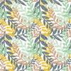 Contemporary Hand Drawn Leaves Wallpaper Tasteful