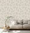 Fashionable Olive Tree Pattern Wallpaper Fashionable